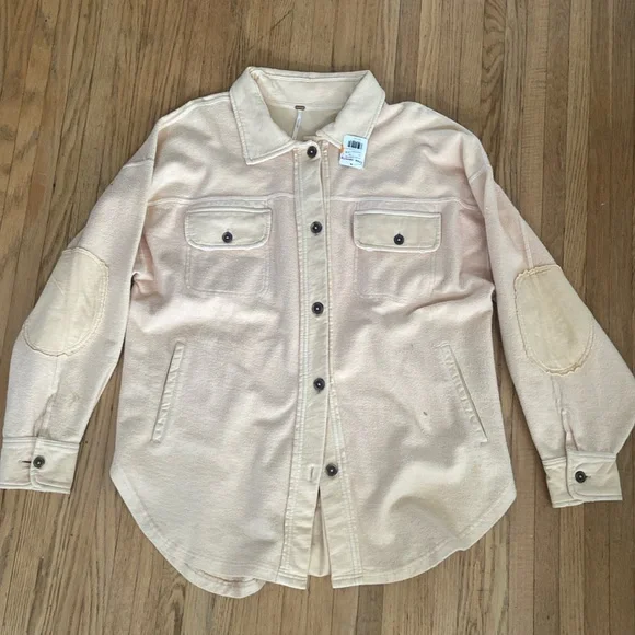 NEW Free People Ruby Jacket in Peach - Picture 4 of 6